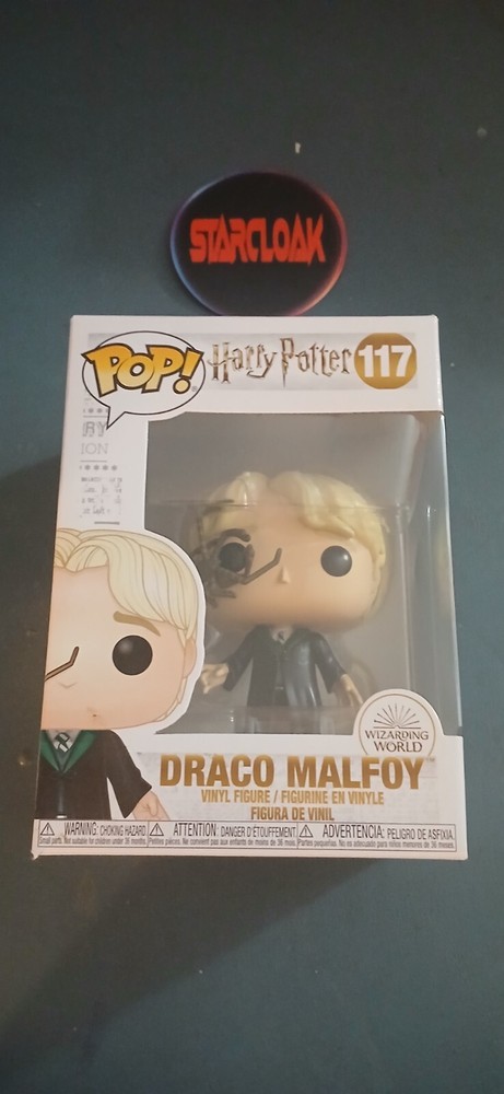 Funko Pop Harry Potter Draco Malfoy Vinyl Figure #117
