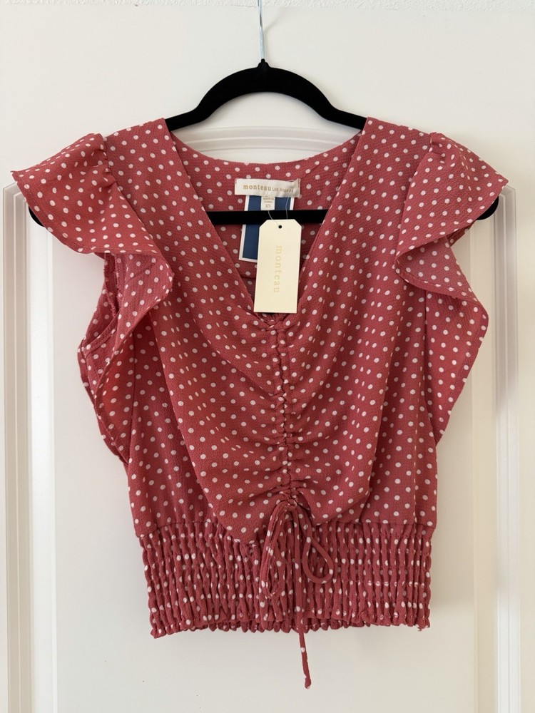 Monteau Los Angeles Top, XS, Brand New with tags