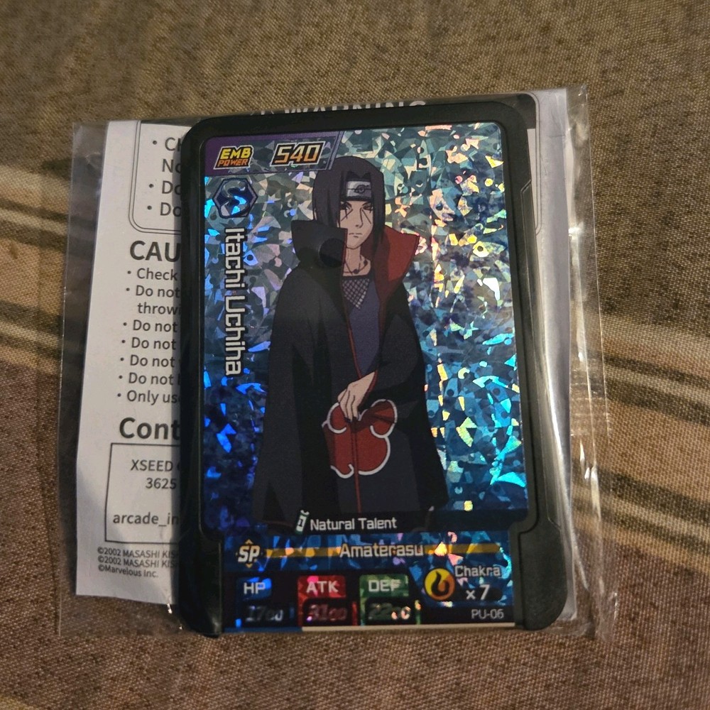 Naruto Emblem Battle Itachi Uchiha Black Special Emblem