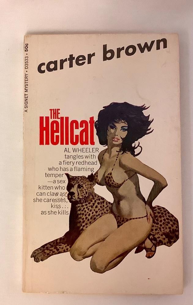The Hellcat - The Carter Brown Mystery Series  1962 Crime Fiction - Pulp Fiction
