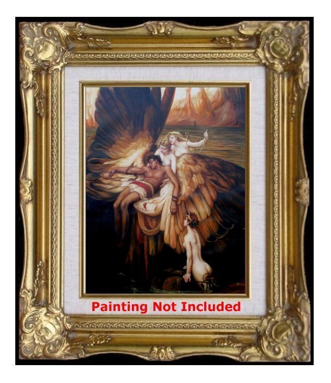 Canvas Stretching & Framing Services, Frame Style #2011-WG for Painting 8x10in