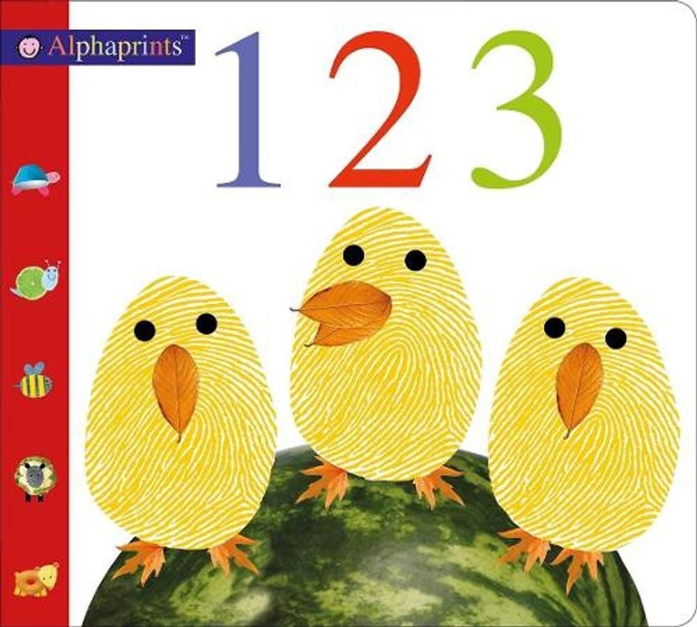 Alphaprints: 123 by Roger Priddy (English) Board Book Book