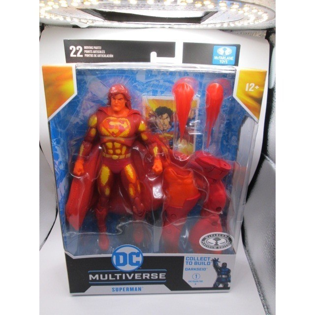 DC Multiverse Superman Platinum Darkseid McFarlane Toys Action Figure NEW Sealed