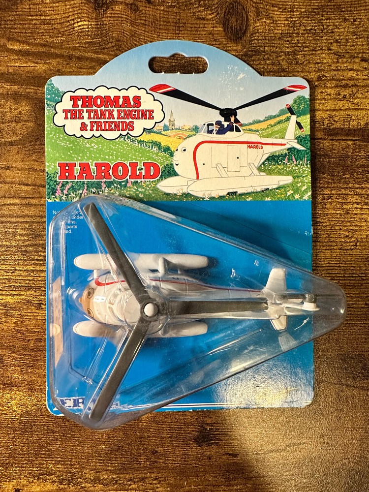 1993 ThomasThe Tank Engine & Friends ~~HAROLD the Helocopter~~ Ertl Britt NEW