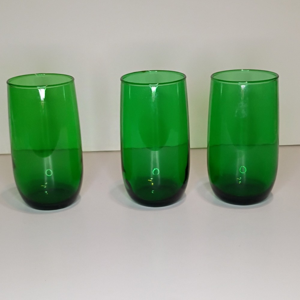 Vintage Anchor Hocking, Forest Green, 5