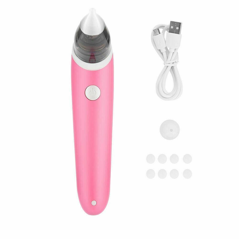 NNEDSZ Baby Nasal Aspirator Electric Safe Hygienic Nose Cleaner Snot Sucker For