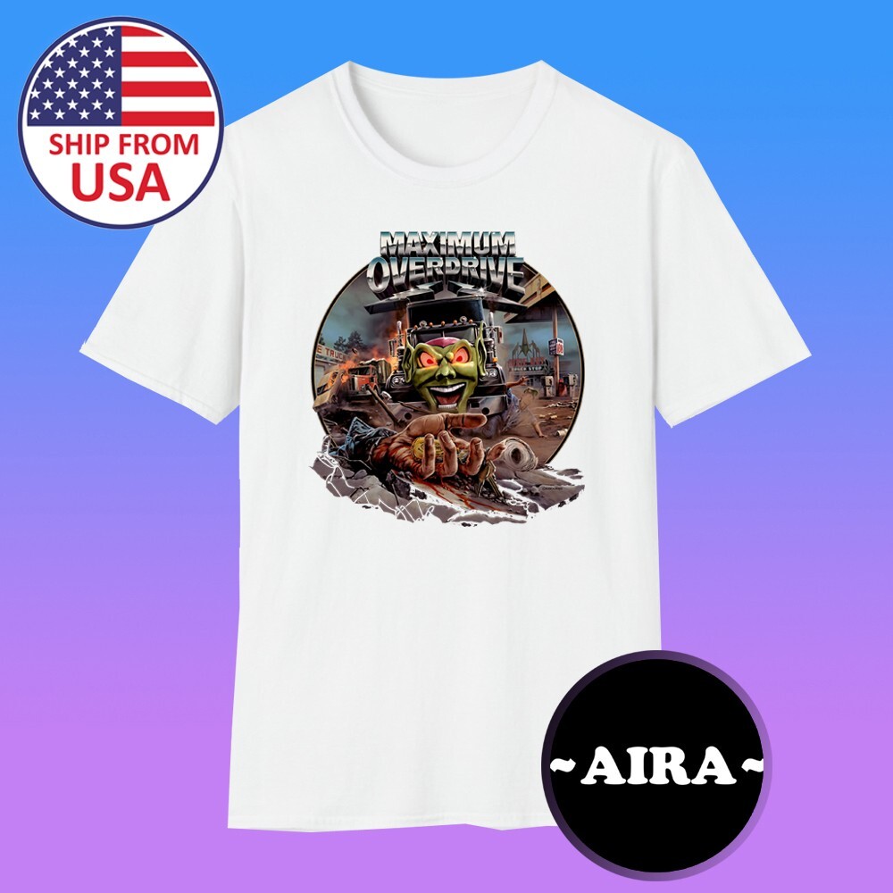Maximum Overdrive Men's White Size S-5XL