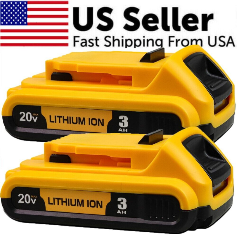 DEWALT DCB203 20V MAX 2.0Ah Li-Ion Battery 2-Pack