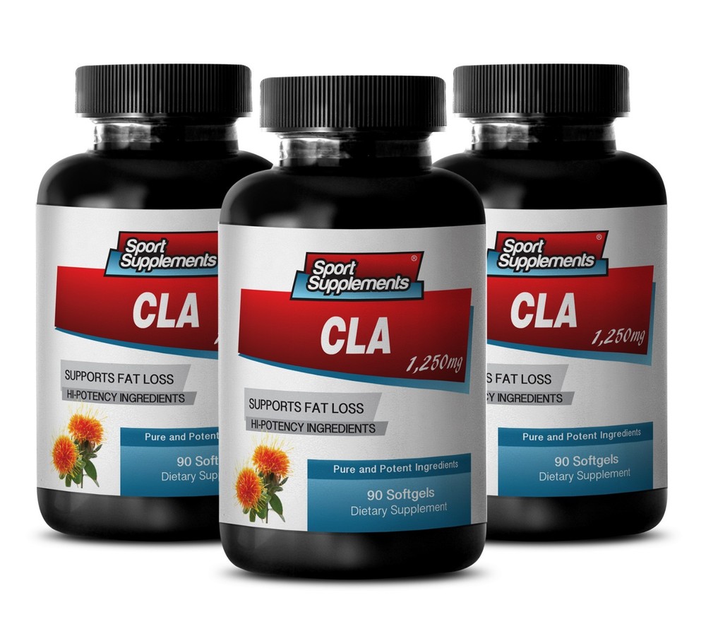 CLA 1250mg Bodybuilding Supplement for Speedy Metabolism - Ultimate Pills 3B