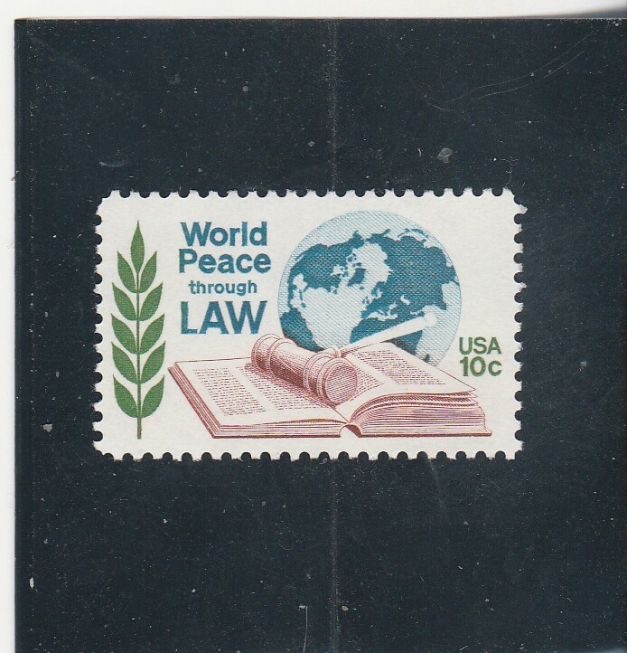 Scott #1576 US World Peace Mint Never Hinged Original Gum