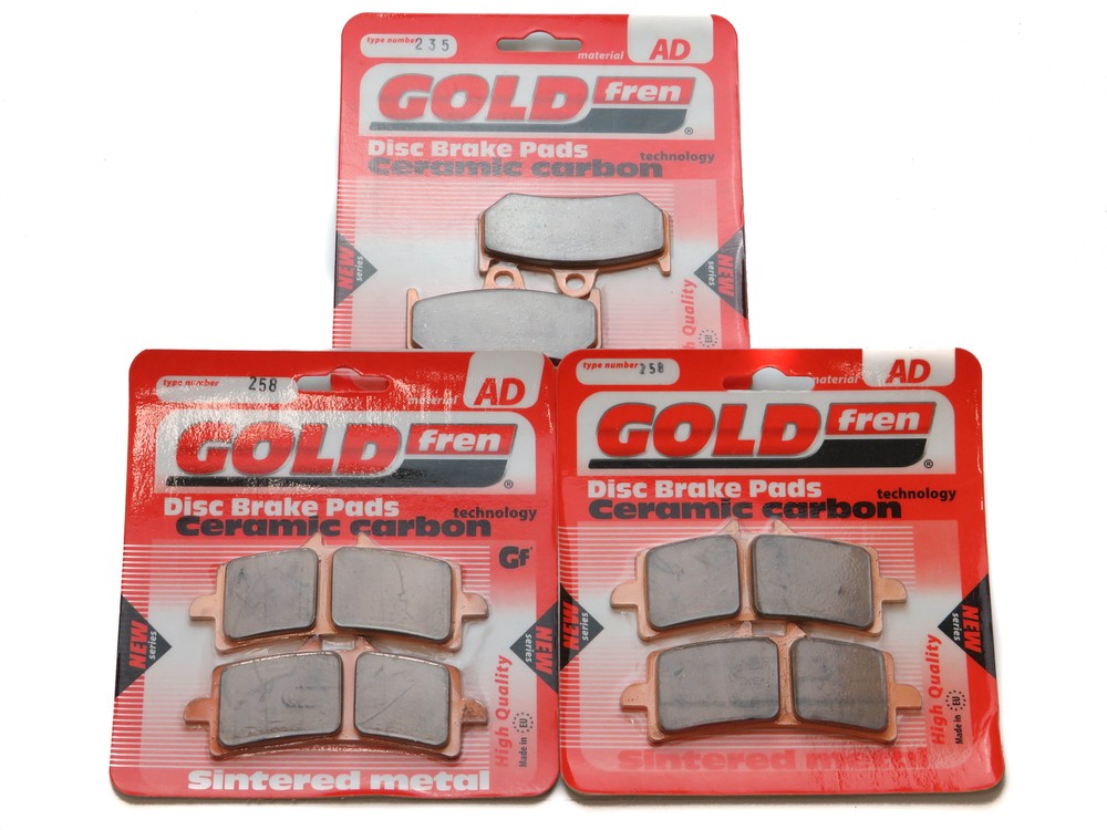 High-Quality Front & Rear Brake Pads for MV Agusta 998 F4 2010-2015 Full Bike Set