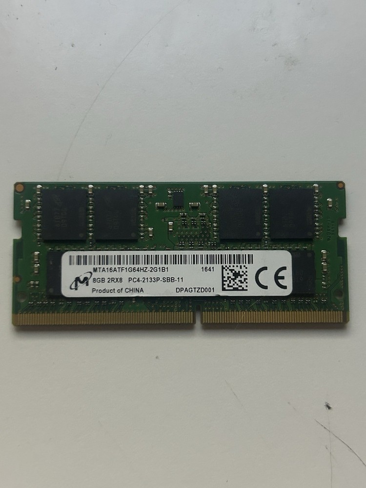 Micron 8GB DDR4 2133 MHz PC4-17000 SODIMM Laptop Memory RAM MTA16ATF1G64HZ-2G1B1