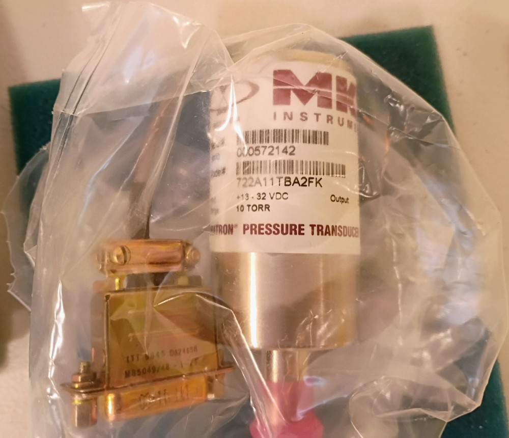 MKS Instruments 722A11TBA2FK Baratron Absolute Pressure Transducer Voltage
