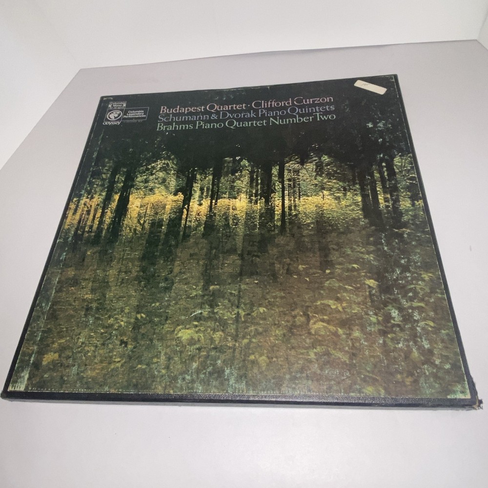 Budapest Quartet - Clifford Curzon - Schumann/Brahms/Dvorak - 2 Vinyl LP Box Set