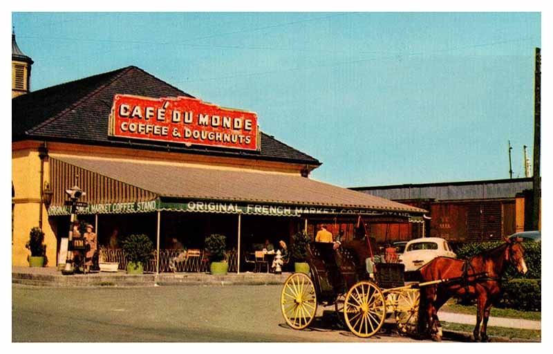 Postcard RESTAURANT SCENE New Orleans Louisiana LA m/09 AR5363