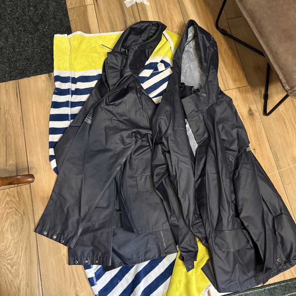 Helly Hansen Mandal Jacket XL Navy Waterproof Workwear
