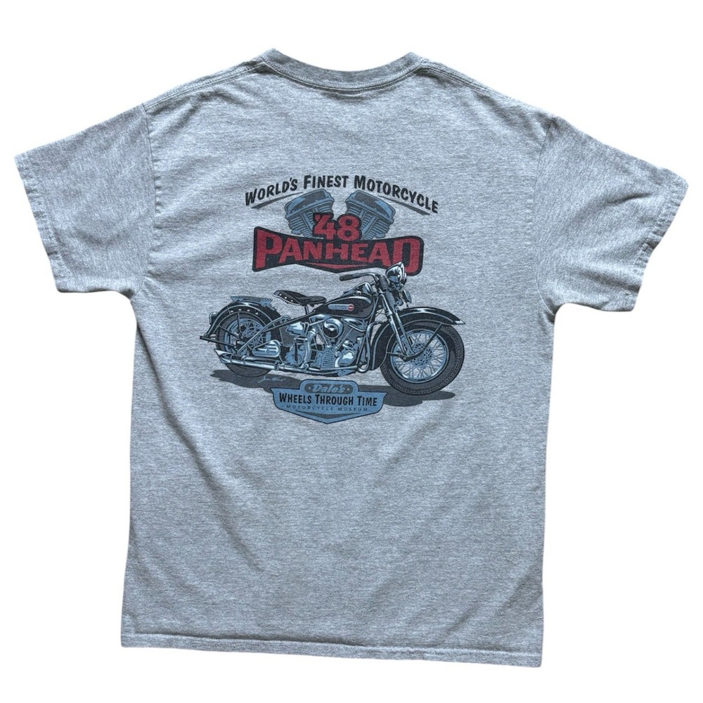 World's Finest Motorcycle 48 Panhead Wheels Through Time T-Shirt