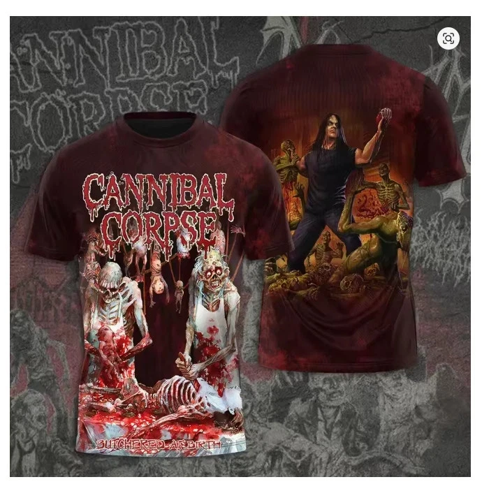 CANNIBAL CORPSE Hot Unisex 3D Tee Shirt For Gifts Tee  Full Size