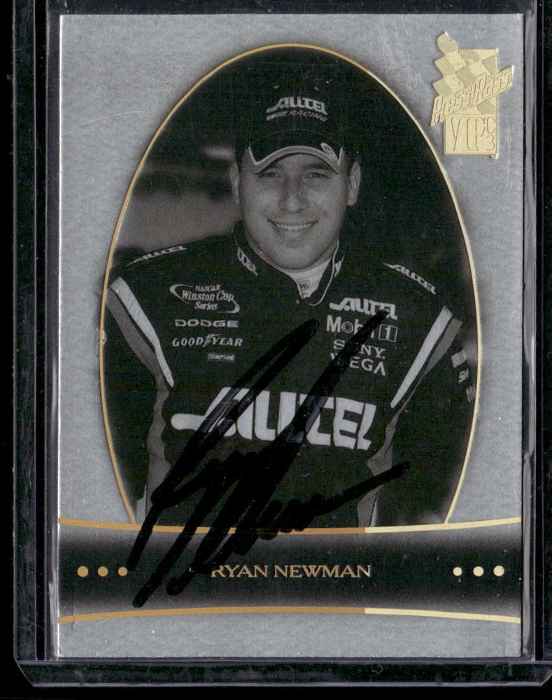 Signed 2003 Press Pass VIP #X14 Ryan Newman Explosives - IP Auto