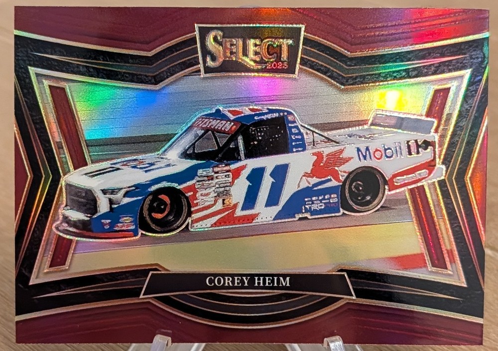 2025 Select Pit Road Maroon Prizm SP 71/125 Corey Heim