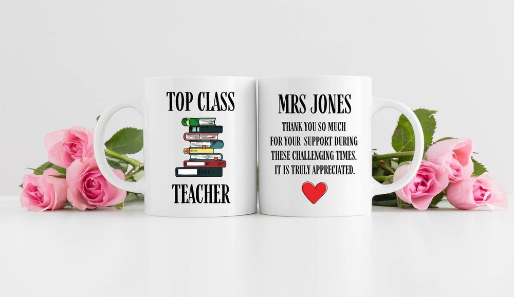 Top Class Teacher Coffee Mug Personalised Unique Appreciation Gifts For Teachers