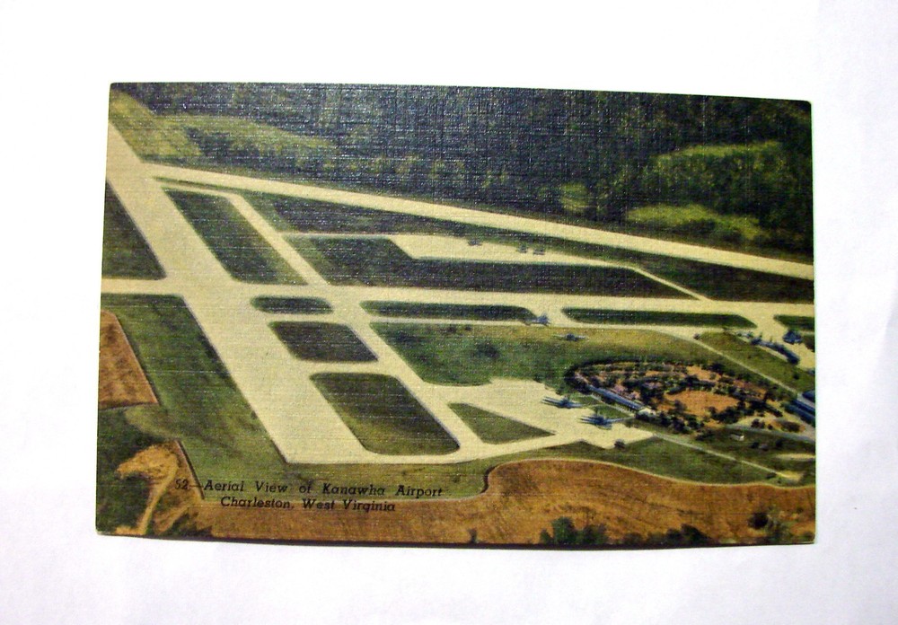 Vtg Linen Postcard 