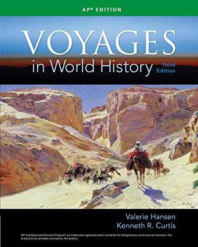 Voyages in World History - Paperback, by HANSEN CURTIS - Very Good