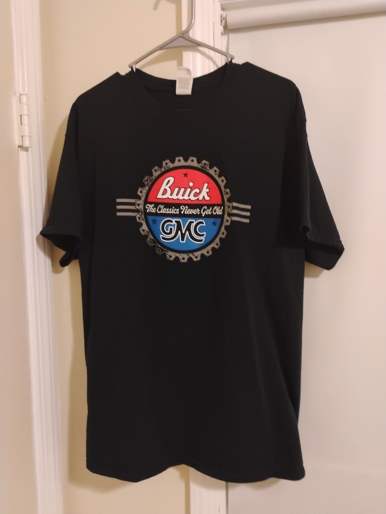 Gildan Mens XL Buick GMC Graphic Short Sleeve T-Shirt