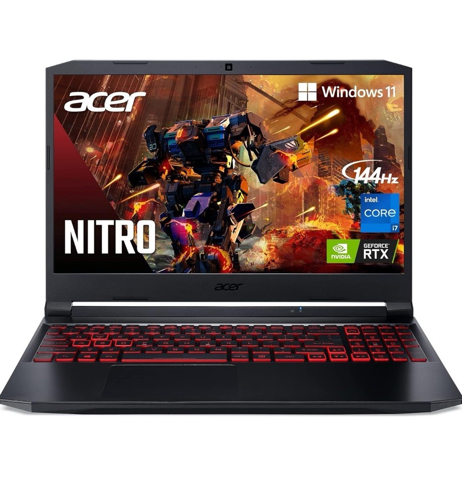 Acer Nitro 5 AN515-57 Gaming Laptop i5-11400H 2.7GHz GTX 1650-image