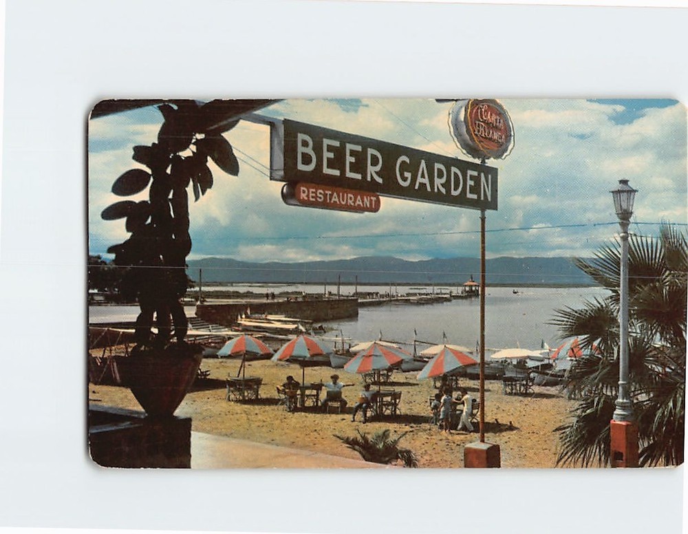 Postcard Beach in Chapala Lake Guadalajara Mexico