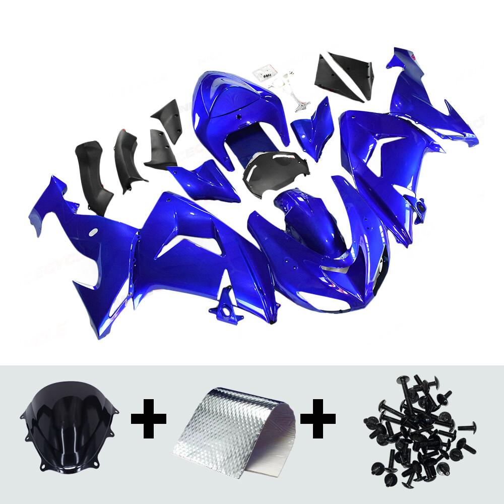 Blue ABS Fairing Kit for 2006 2007 ZX10R Kawasaki Ninja ZX-10R 06 07 Bodywork