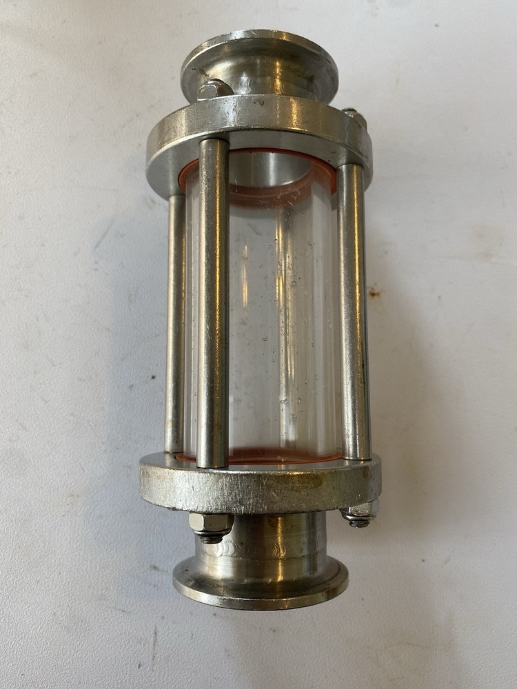 SIGHT GLASS,  Tri Clamp S.S IN-LINE SANITARY GLASS, CLEAR COVER 2”