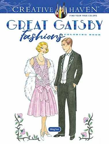 Creative Haven The Great Gatsby - Paperback, by Sun Ming-Ju - Acceptable
