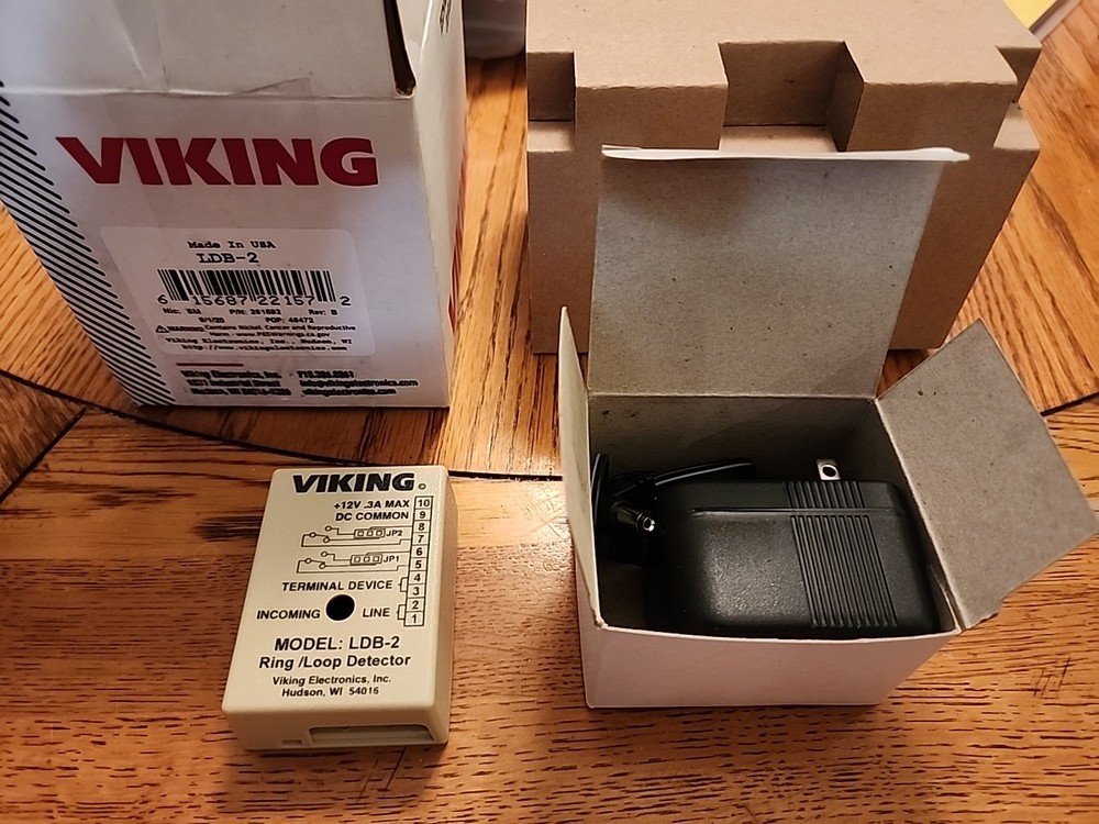 Viking Electronics Loop and Ring Detect Board LDB-2 with Power Supply