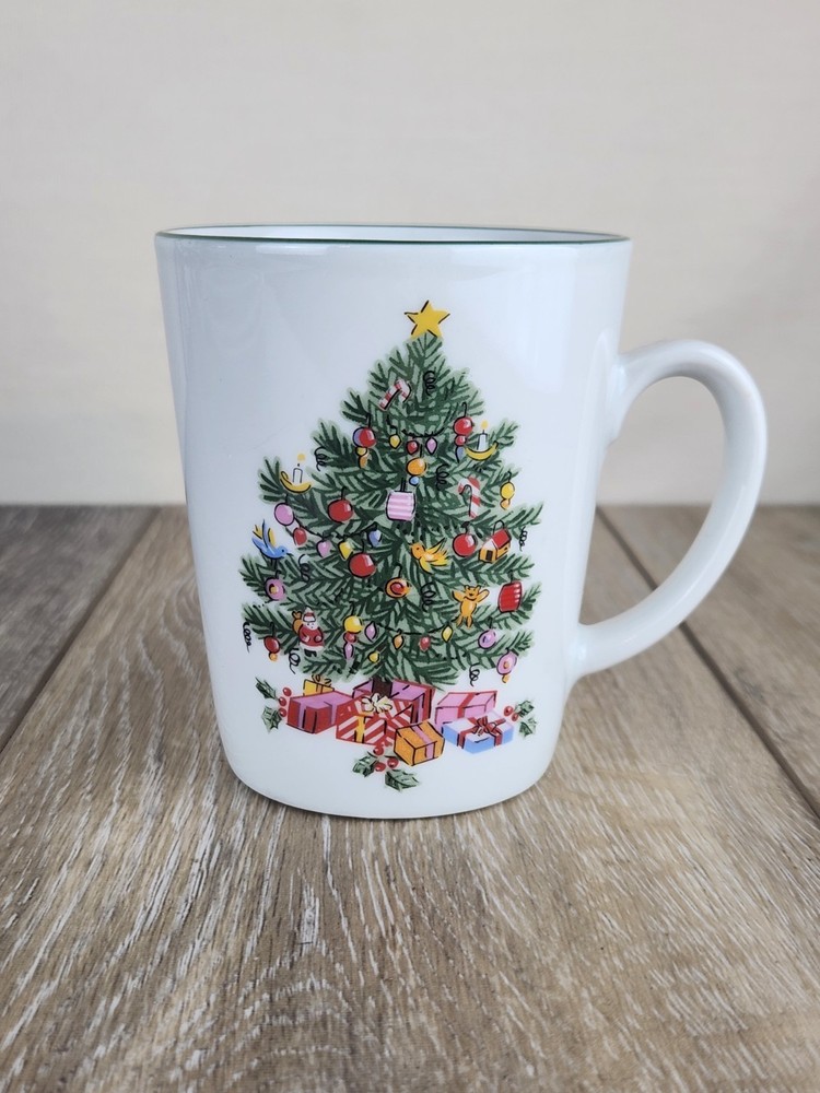 Gibson Retro Christmas Noel Morning Coffee Tea Mug 8oz