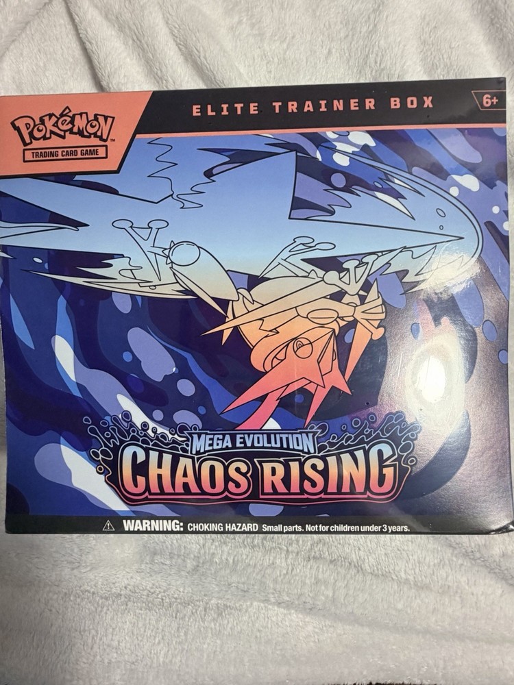 Pokemon Chaos Rising Elite Trainer Box ETB New Factory Sealed Mega evolution