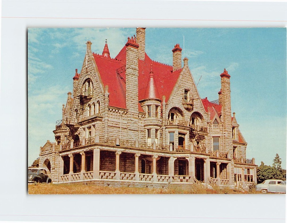 Postcard Craigdarroch Castle Victoria BC Canada