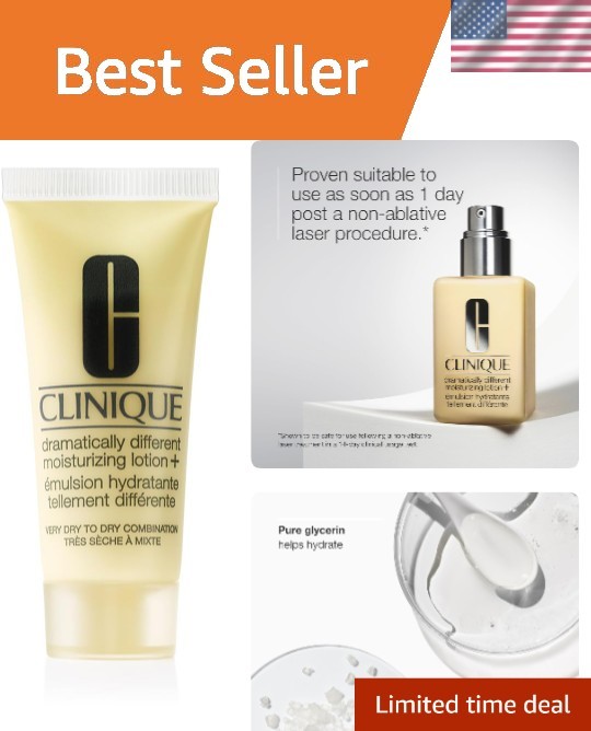 Travel Size 3-Step Moisturizing Lotion+ with SPF 35 for Radiantly Hydrated Skin