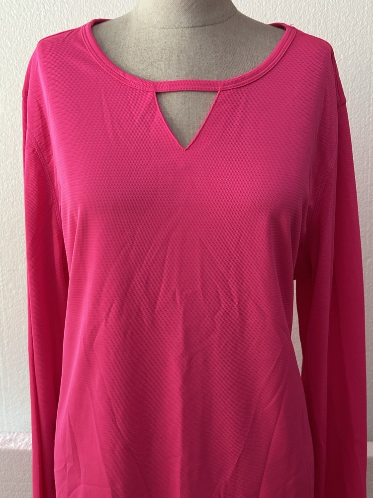Reel Legends Top Free line Shirt Women’s Size XL Pink Fishing Top Water Shirt