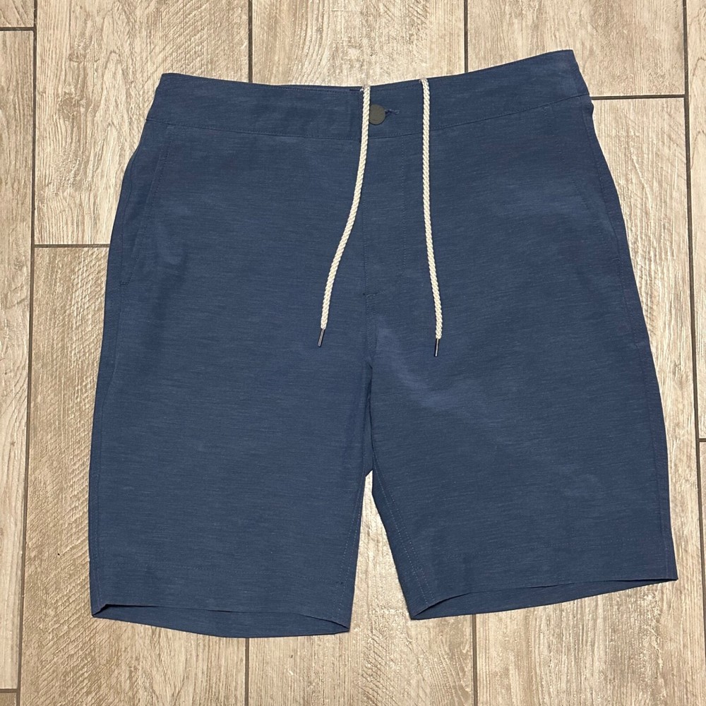 Faherty All Day Shorts Mens 30 Performance Stretch Drawstring Chino Beach Casual
