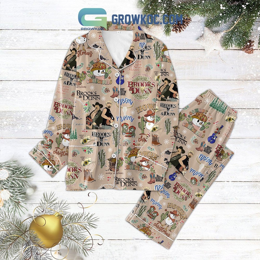 Brooks038Dunn It Won8217t Be Christmas Without You Pajamas Set