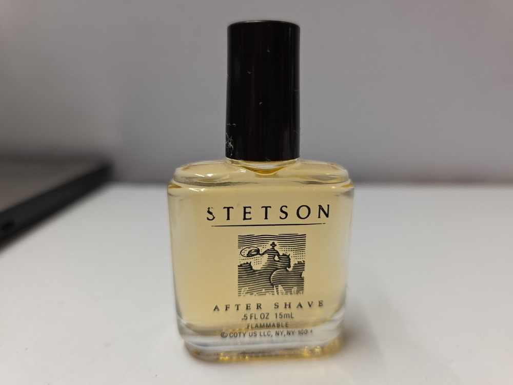 Vintage Stetson By Coty Men’s After Shave .5 Fl Oz.  New Without Box