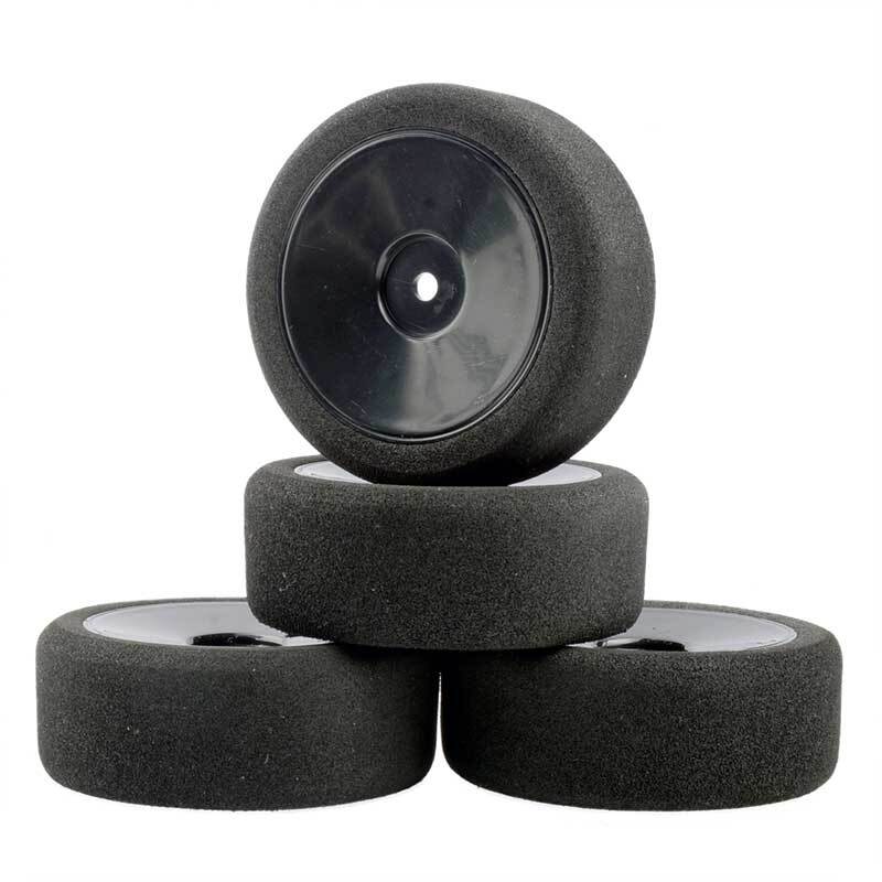 1/10 Onroad Rc Car Wheels Foam Racing Tires For Tamiya tt01 tt02 RS4 FW06 HSP D4
