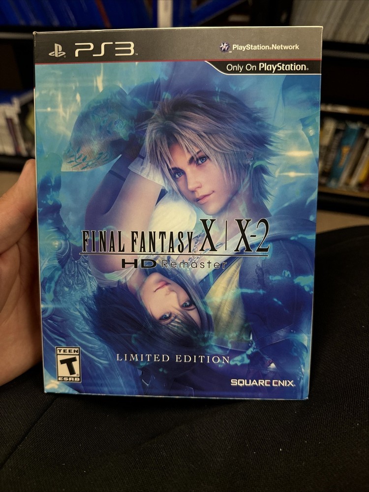 PS3 Final Fantasy X X-2 HD Remaster Limited Edition with Book and Inserts