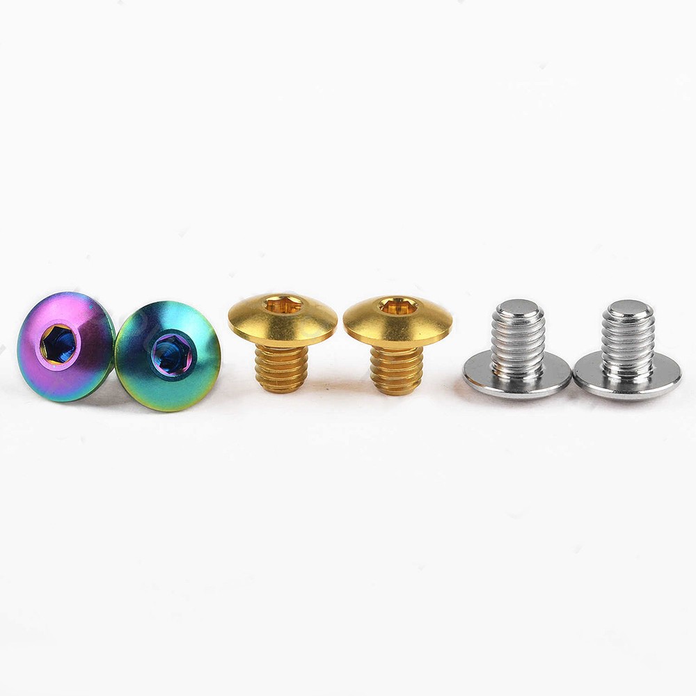 M5x6mm Titanium Brake Lever Oil Reservoir Cap Screw for Shimano XTR XT