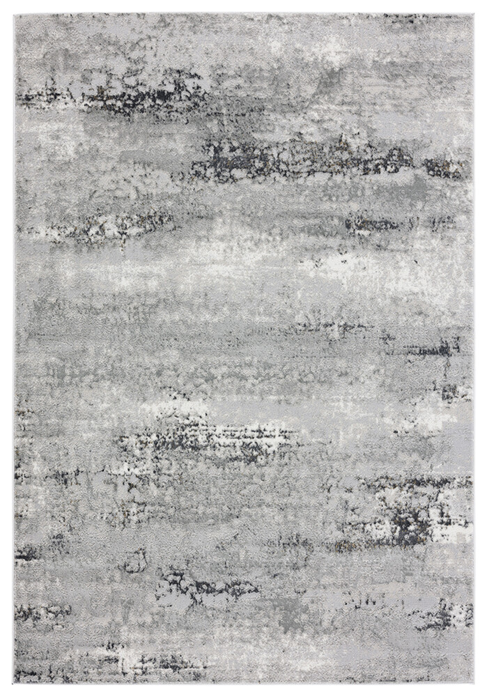 Yellow Gradient Faded Abstract Area Rug 12'6