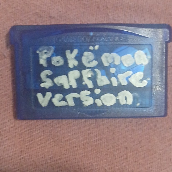 Nintendo Pokémon Sapphire Version (Game Boy Advance GBA) Role Playing Game