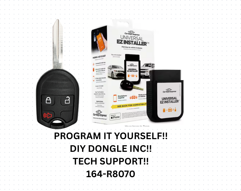 DIY 2007-2013 FORD F150,F250 REMOTE KEY CWTWB1U793 INCLUDES PROGRAMMING TOOL