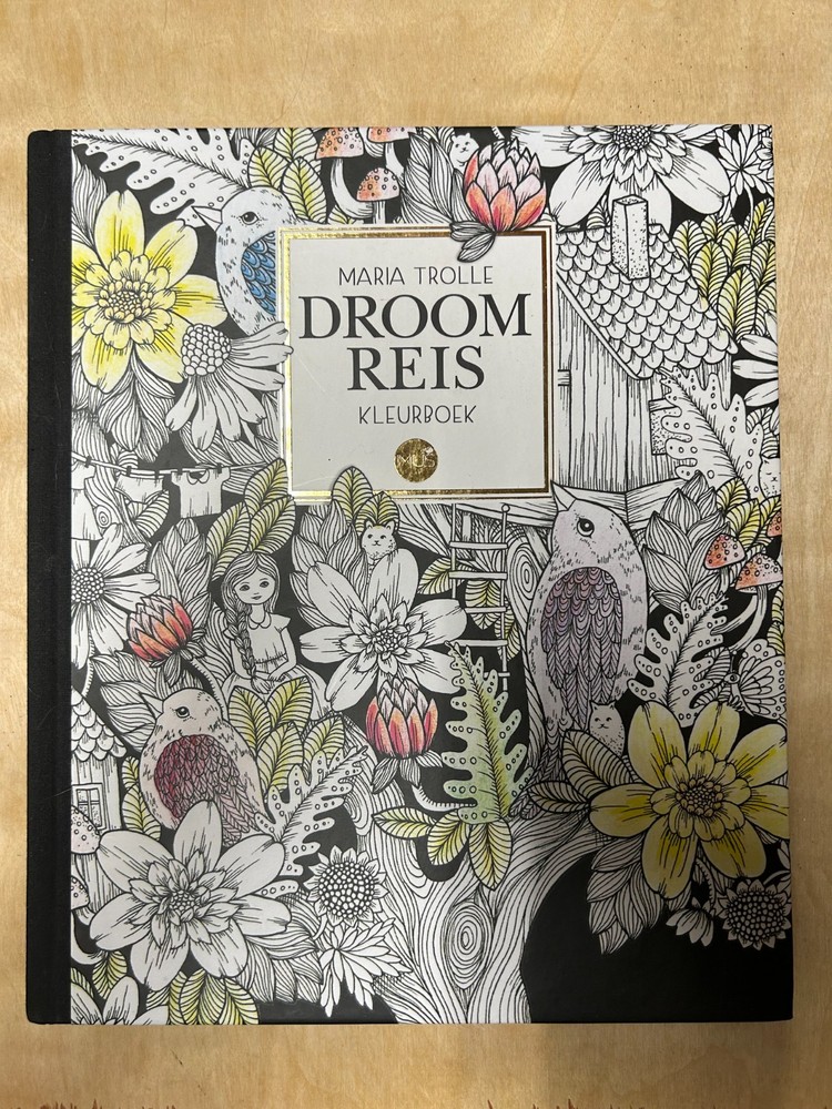 Droom Reis coloring book by Maria Trolle first edition