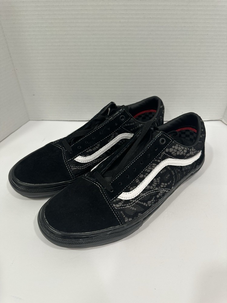 Premier x VANS Old Skool Black Laced Sneakers Shoe Mens Size 12 Rare